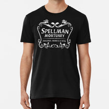 Load image into Gallery viewer, Spellman Mortuary T Shirt Kiernan Shipka Jughead Harvey Kinkle Spellman Mortuary Archie Riverdale 90s Spellman Caos