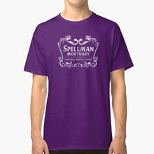 Load image into Gallery viewer, Spellman Mortuary T Shirt Kiernan Shipka Jughead Harvey Kinkle Spellman Mortuary Archie Riverdale 90s Spellman Caos